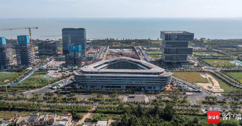 瞰海南 | 江东发展大厦项目收尾 将于今年下半年交付|新区_新浪财经