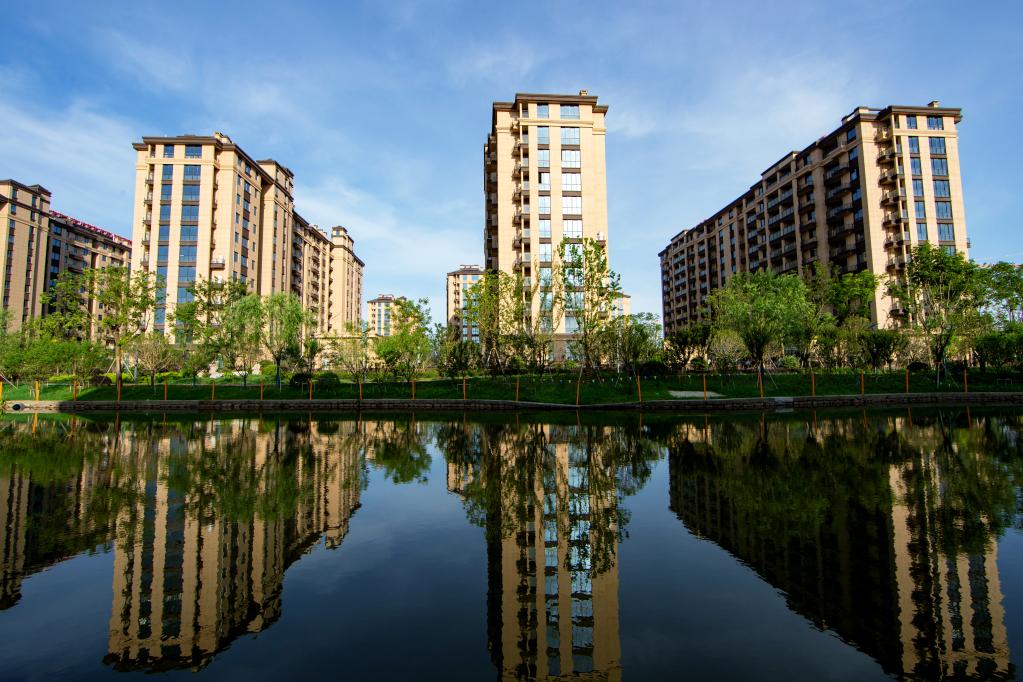 嘉善县姚庄镇桃源新邨社区.新华社记者 唐弢摄