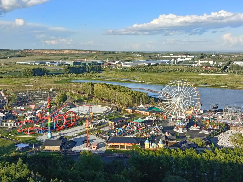 宝清县天府景区.
