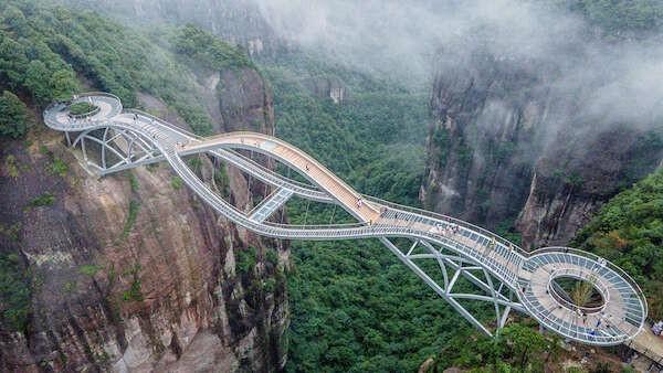 神仙居景区如意桥.受访者供图