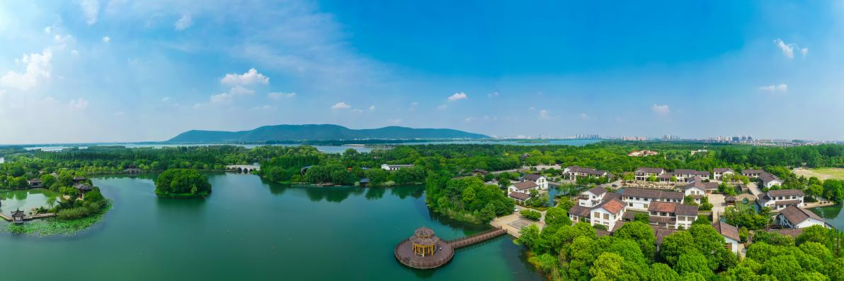 行走江苏湿地城市|尚湖国家城市湿地公园:山水相映,烟雨湿翠入画来|尚