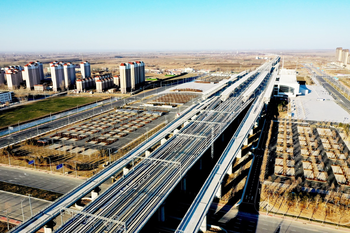 京唐,京滨城际铁路(宝坻至北辰段)开通运营,为京津中关村科技城招商