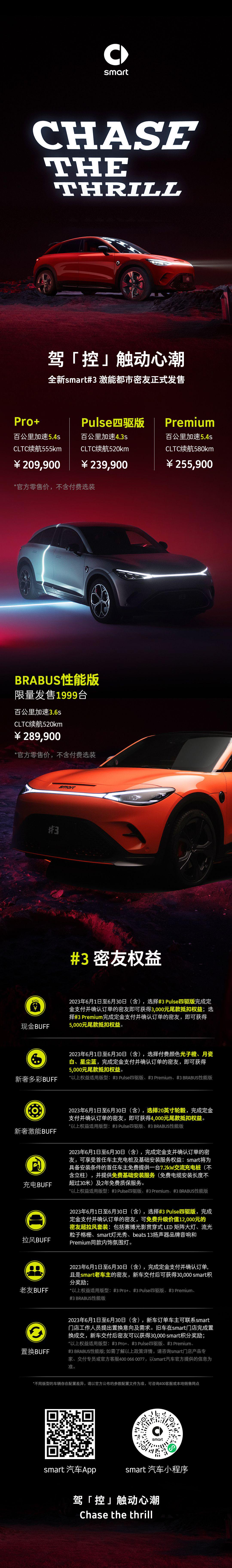 smart 精灵#3 正式发布：定位轿跑 SUV 车型，20.99 万元起