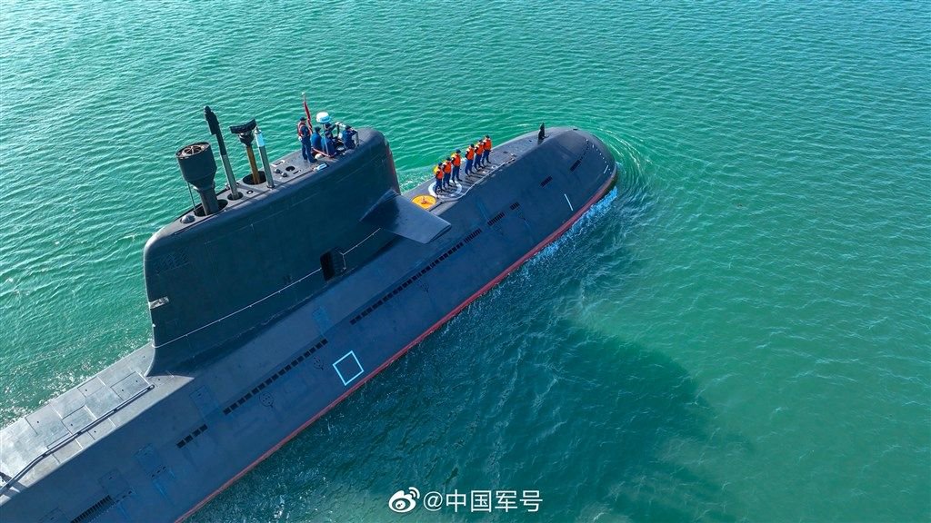图片说明:039b型号潜艇@中国军号