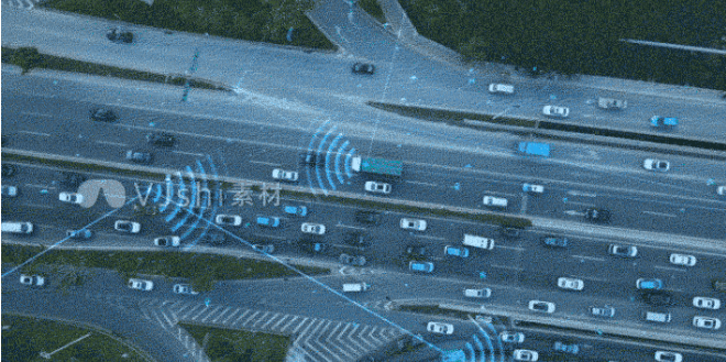 VJ师网上“永远的远”供稿的4K智慧交通图源：“光厂VJshi”公众号