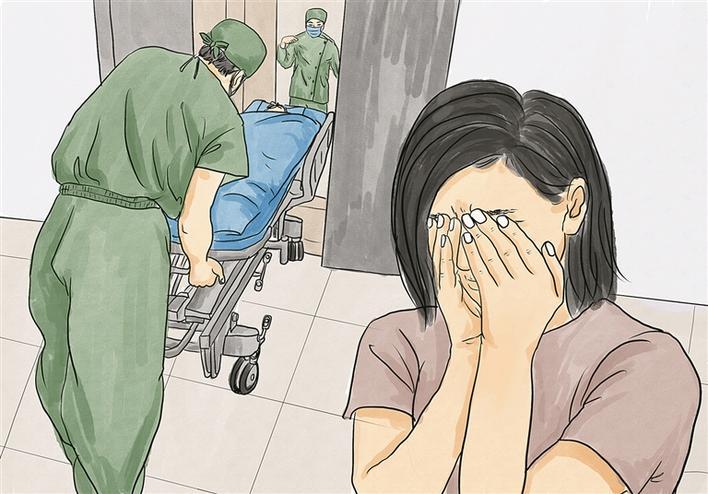 医院发出了病危通知书.