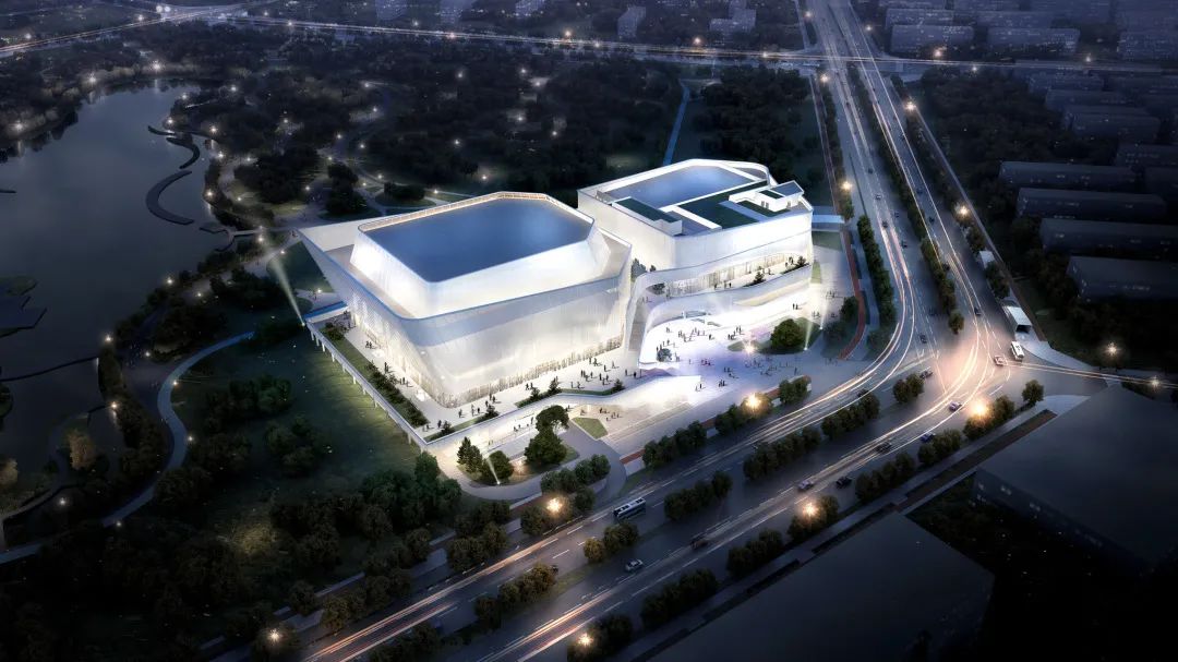 宝龙文体中心效果图