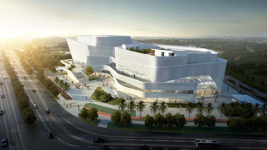 宝龙文体中心效果图