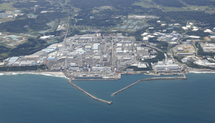 　　福岛第一核电站（社交媒体截图）