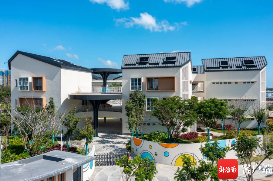 三亚崖州湾科技城上海世外教育附属外国语幼儿园.崖州区教育局供图