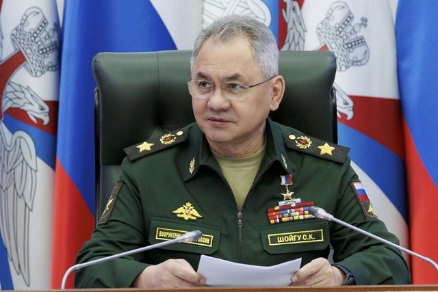 俄罗斯国防部长绍伊古 图源:视觉中国
