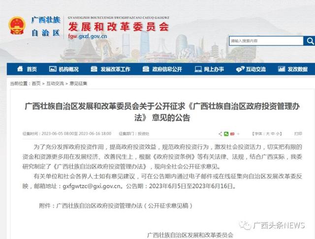 广西项目投资