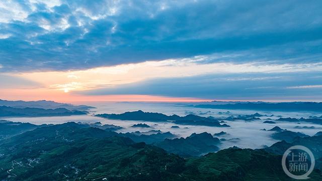 夏日川河盖 晨曦风光美|重庆市_新浪财经_新浪网