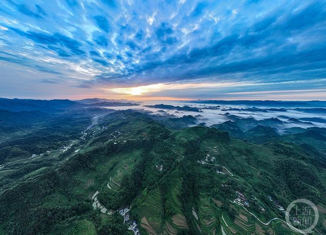 夏日川河盖 晨曦风光美|重庆市_新浪财经_新浪网