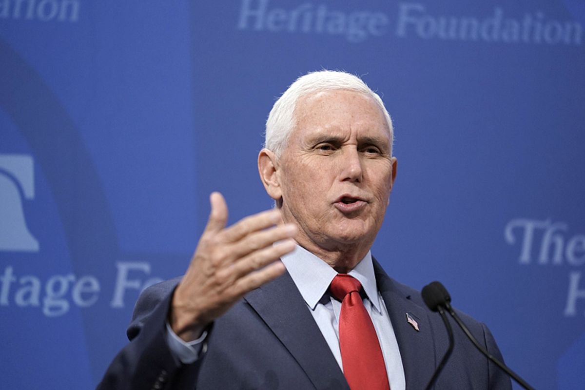 美国前副总统彭斯(图片来源:视觉中国)