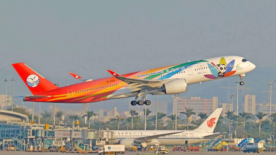 a350"大运号".川航供图