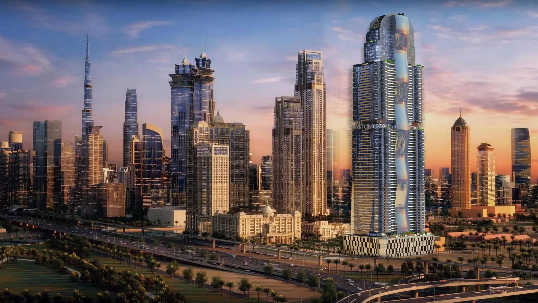 中国铁建在迪拜中标全球最大单体公寓建筑