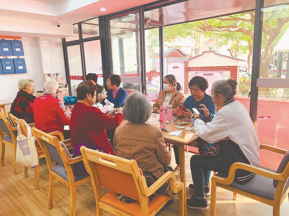 厦门市吕岭社区敬老餐厅成为社区老人聚会好去处.