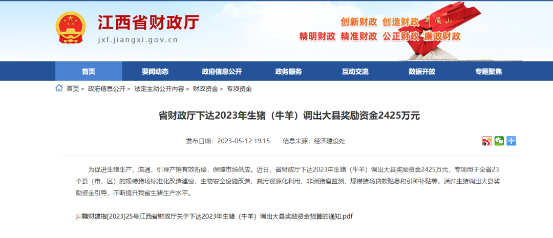 多省发放养猪补贴了!最低200头规模可领!