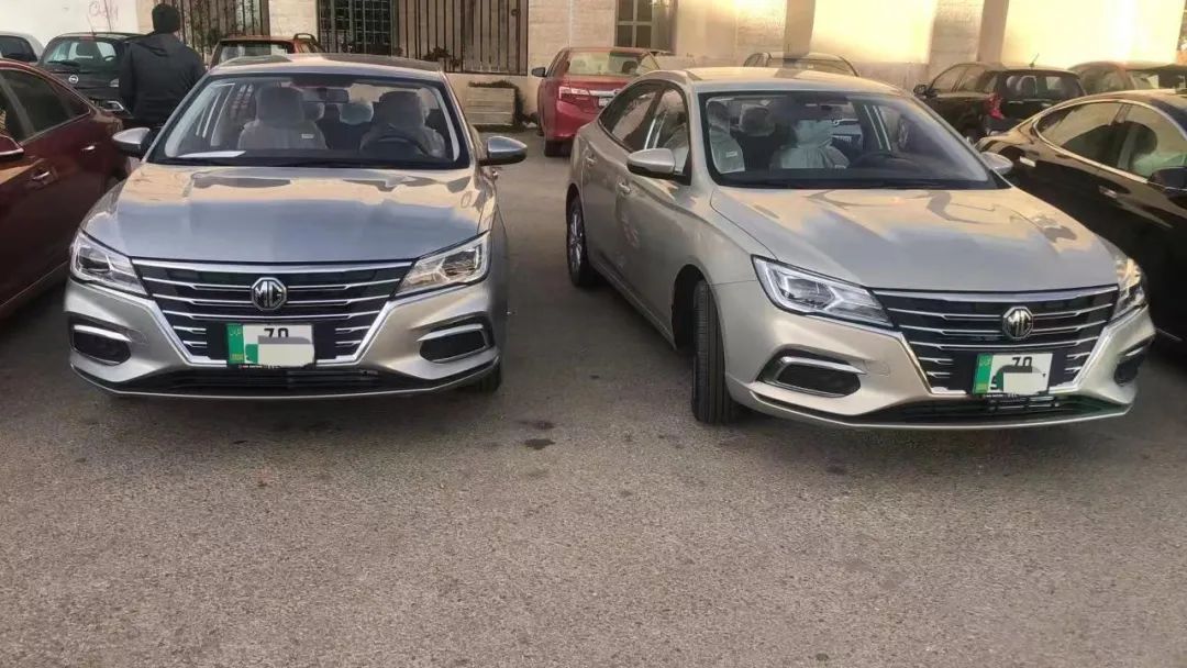 约旦街头的MG品牌中国车 图片来源：Mohd Issa提供