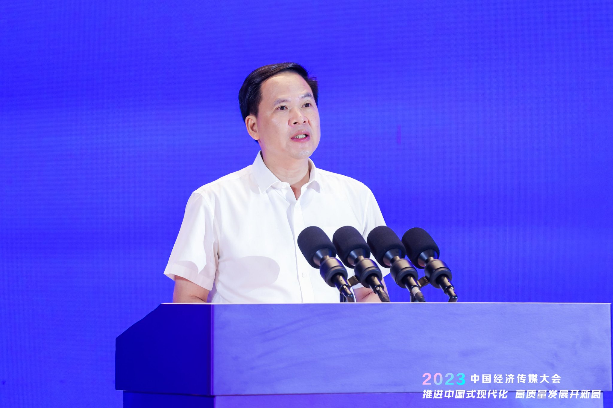 绍兴市委书记温暖 图片来源:主办方提供