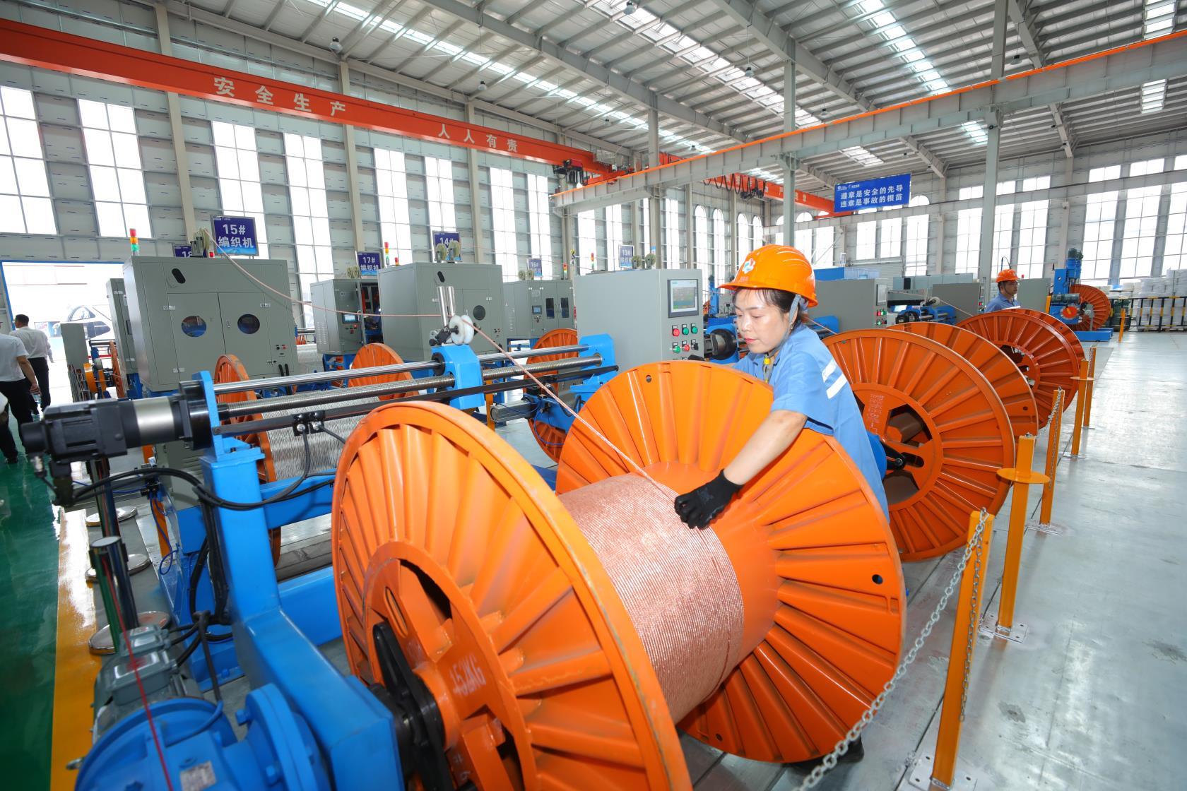 动力电池铜箔项目在宜宾南溪投产,这里将打造全国最大锂电铜箔生产