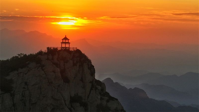 石家庄灵寿:太行景色美|石家庄市_新浪财经_新浪网