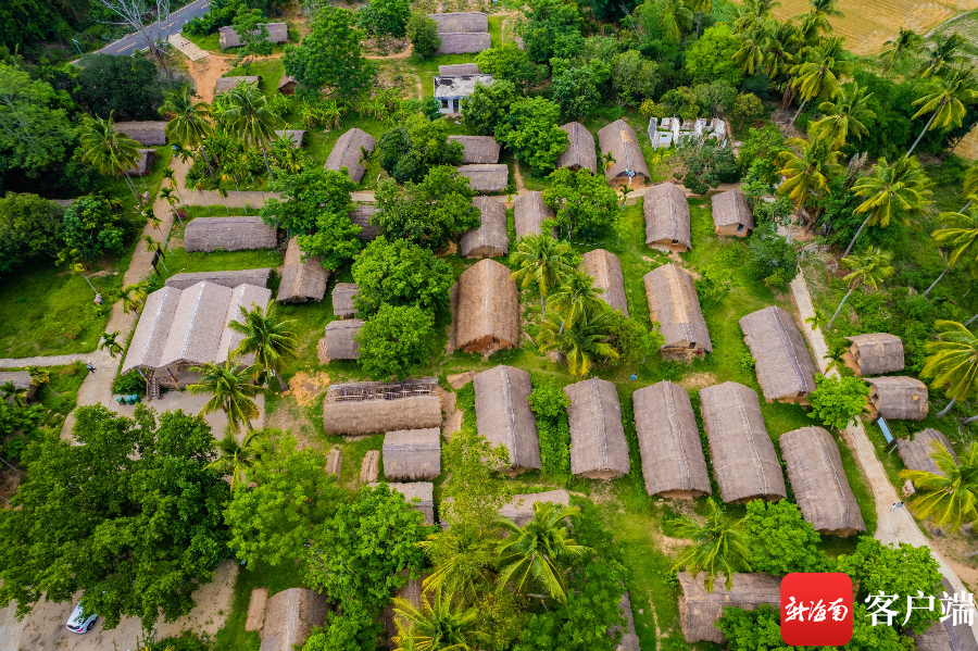 组图丨海南东方白查村 黎族传统民居"活化石"