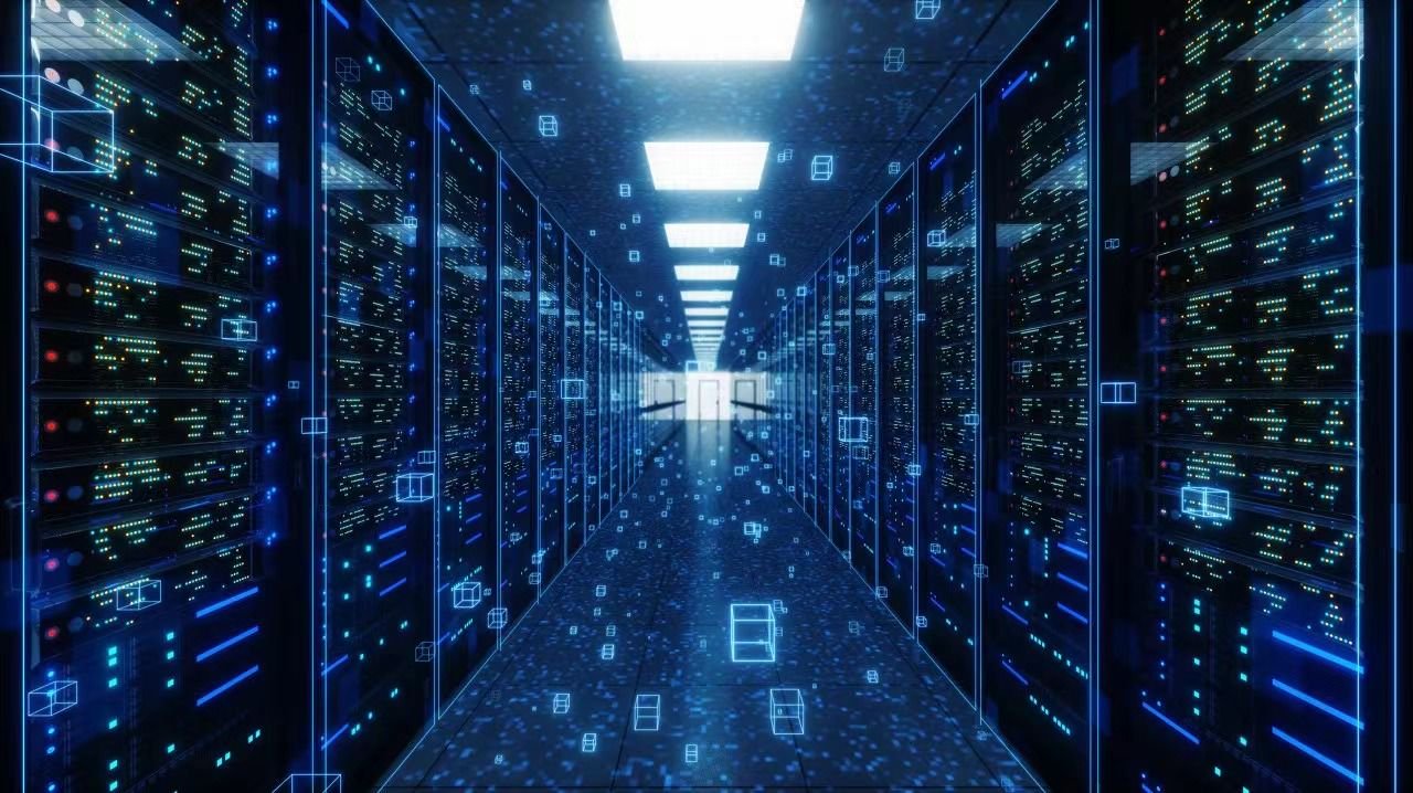 现代内部服务器室数据中心 图源:图虫创意