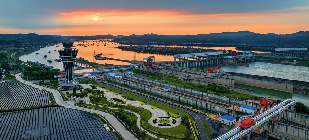 广西西江集团长洲三线四线船闸 受访单位供图