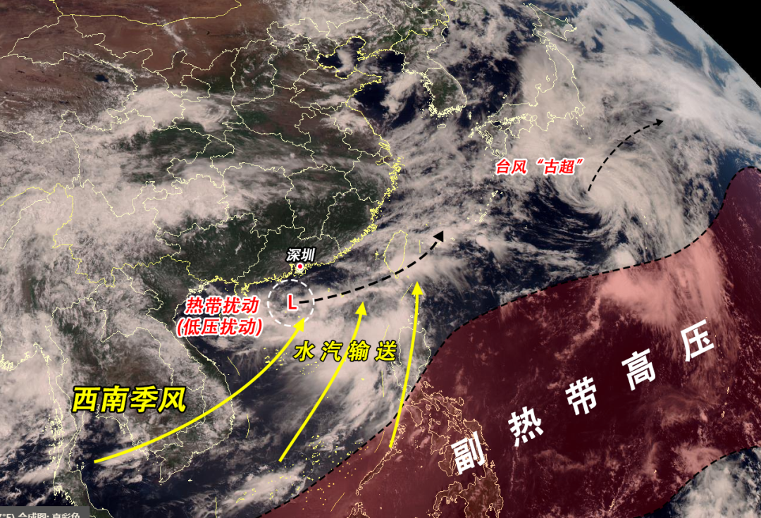 6月12日副热带高压已经退居西太平洋