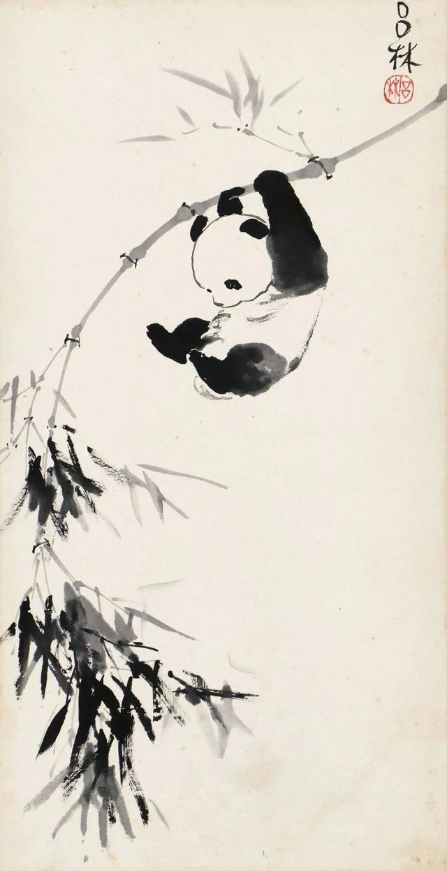 "史上最全"吕林国画展展出150幅佳作 其中30幅熊猫国画憨态惹人爱