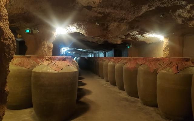 古井贡酒无极酒窖. 新京报记者 秦胜南 摄