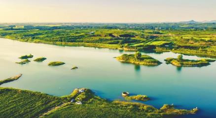 内丘:生态湿地美如画