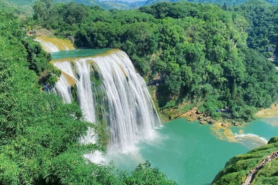 安顺黄果树瀑布 贵州省文化和旅游厅乡村文化旅游处供图