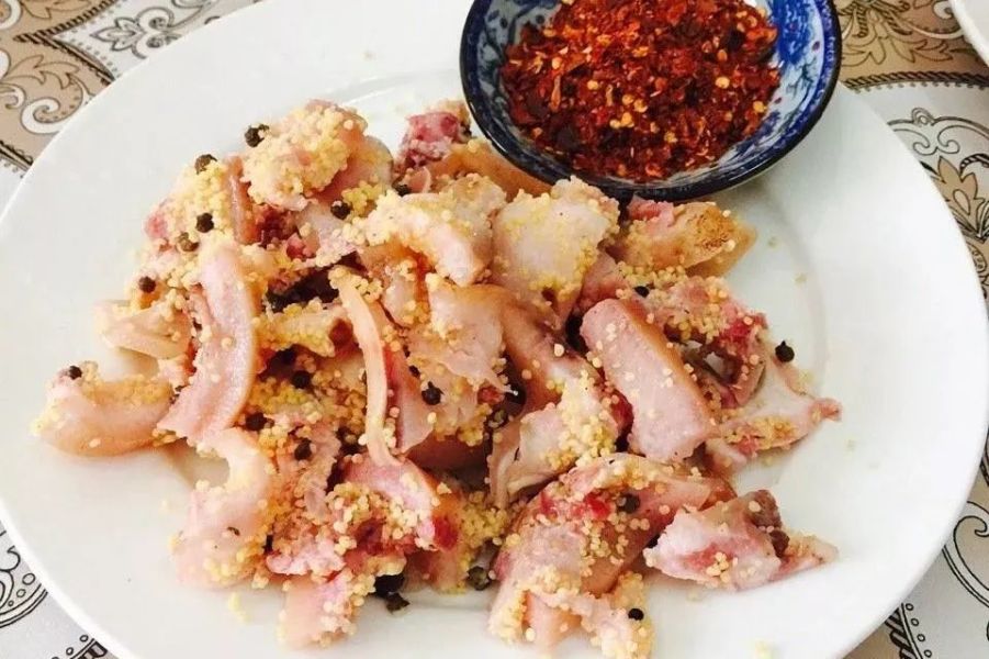 荔波酸肉 贵州省文化和旅游厅乡村文化旅游处供图