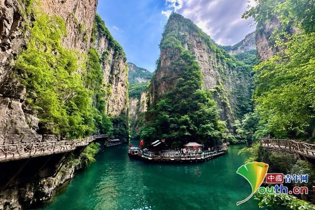 八泉峡景区.张晋鹏 摄