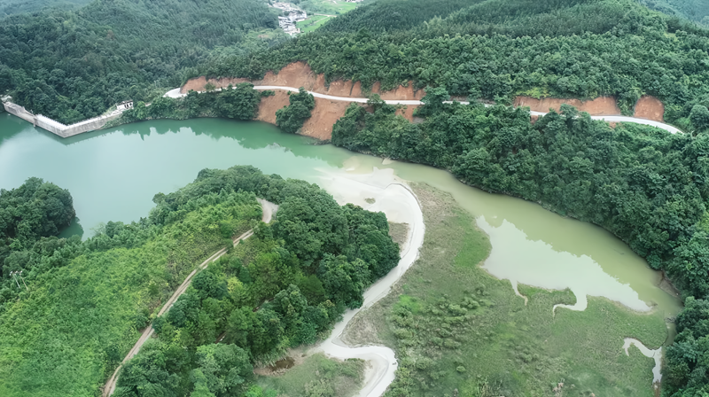 图为西华山国家矿山公园一角. 通讯员 朱凌 摄