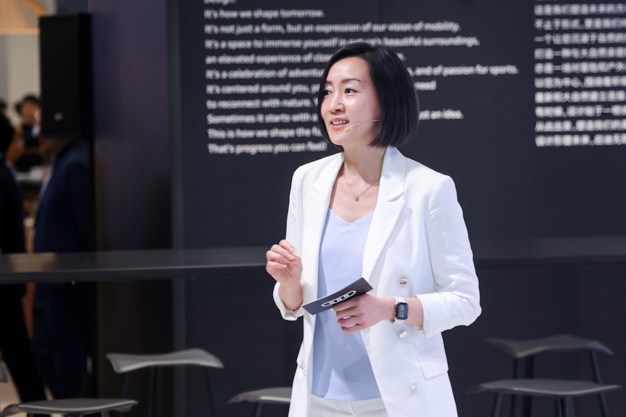 奥迪中国市场销售及营销执行副总裁曾慧芳