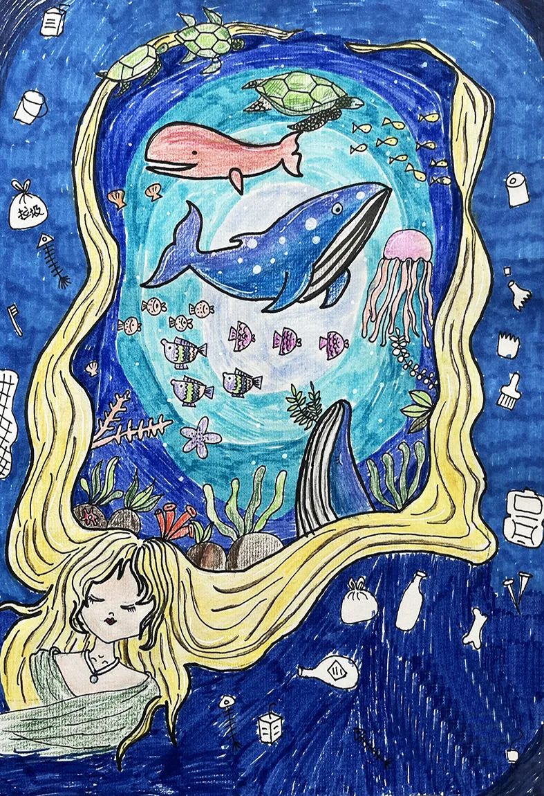 和平里四小海洋日书画艺术节优秀作品选登