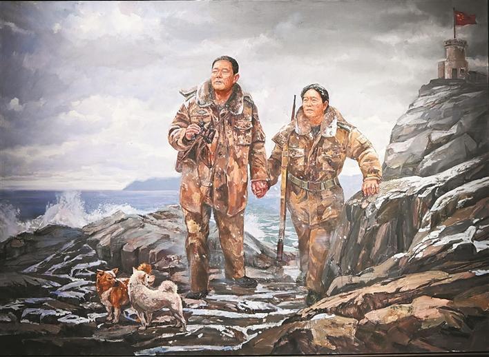 笔墨丹青绘丹心|水彩画_新浪财经_新浪网