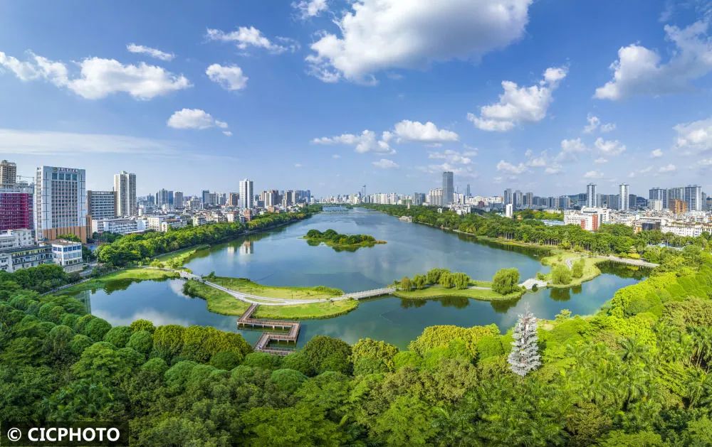 (无人机拼接照片)cicphoto/曾祥忠 摄