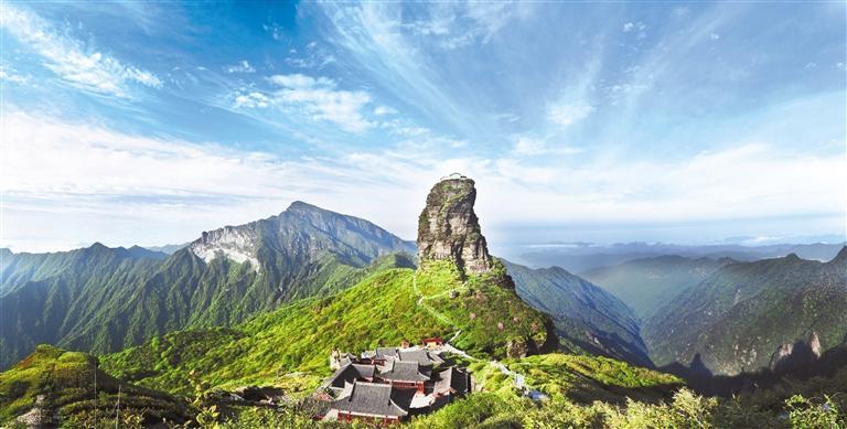 梵净山风光. (贵州省生态环境厅供图)