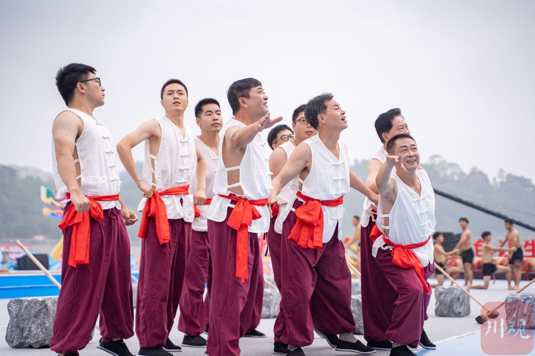 《甜都号子》演出现场&nbsp;唐广 摄