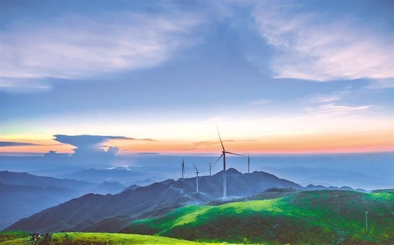 台江县红阳草场风景如画. 杨晓波 摄