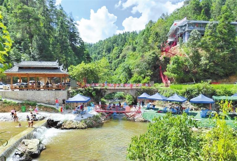 黎平八舟河国家湿地公园. (黎平县委宣传部供图)