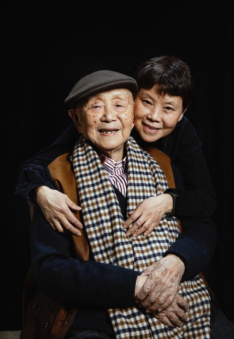 黄永玉与女儿黄黑妮