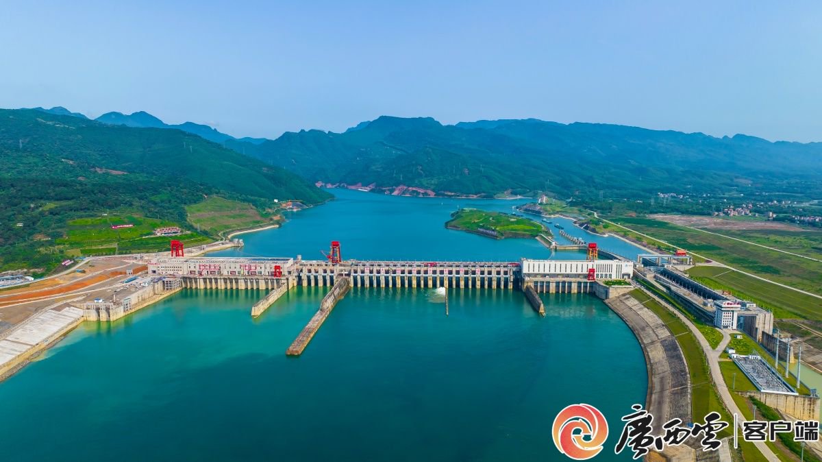 大藤峡工程航拍图.大藤峡公司供图