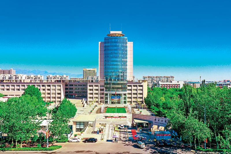 宁夏大学校园(2021 年 6 月摄)宁夏大学供图