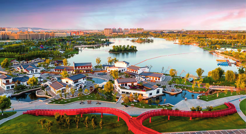 梅河口市海龙湖景色 梅河口市委宣传部供图